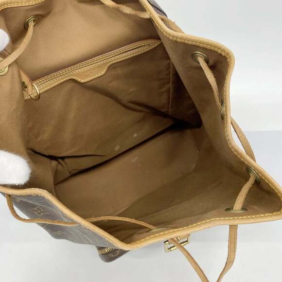 LOUIS VUITTON Brown Monogram Backpack - Picture 4 of 13